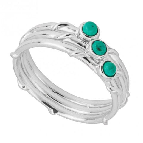 Bague triple empilable en magnésite R3839G