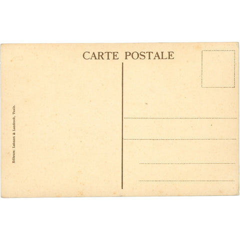 Tunis, Tunisia Postcard – Place des Selliers, Early 20th Century