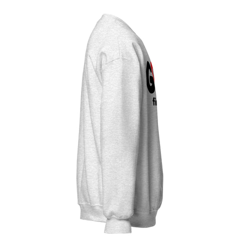 Ash GOD Find Him unisex crewneck sweatshirt, right side view