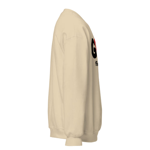 Sand GOD Find Him unisex crewneck sweatshirt, right side view