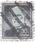 United States 1955 30 Cent Used Postage Stamp General Robert E. Lee (1807 - 1870), American officer