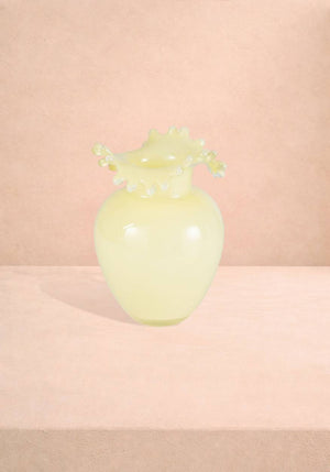 Delilah Buttercream Bloom Vase