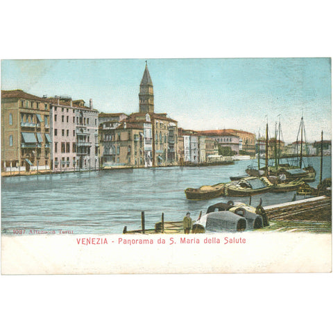Venezia, Italy - Panorama from Santa Maria della Salute Postcard
