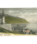 Vernex - Montreux, Switzerland – View of Dents du Midi – Postcard Early 20th Century