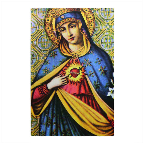 Vintage Prayer Card Religion Holy Our Lady Maria Father Clement Mary Jesus Christ Church Pray Christian Catholic