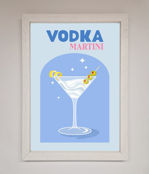 Vodka Martini Framed Wall Art