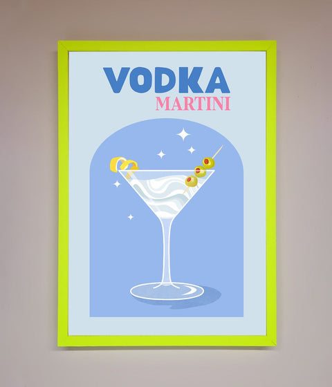 Vodka Martini Framed Wall Art