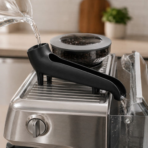 Coffee Machine Water Tank Filler Funnel for Rear Tank Espresso Machines