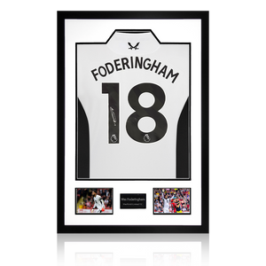 Wes Foderingham Signed Sheffield United 23/24 Shirt Premium Frame