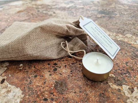 Unscented Natural Wax Candles
