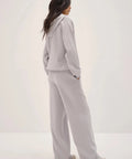 "Winter Morning Sunshine" French Lazy Style Wool Blend Design Loose Slimming Knit Casual Pants for Women