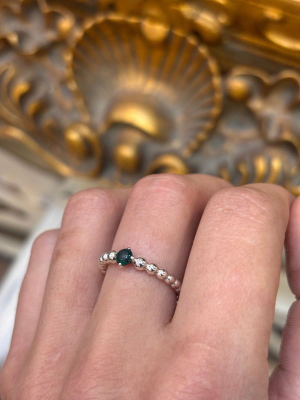 Womens 925 Silver Pandora Ring