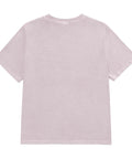 Karma Has No Deadline women's heavyweight garment-dyed tee in Washed Lavender – plain back, product view 2