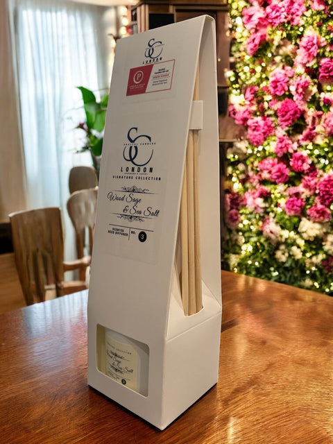 Wood Sage & Sea Salt – Reed Diffuser (100ml)