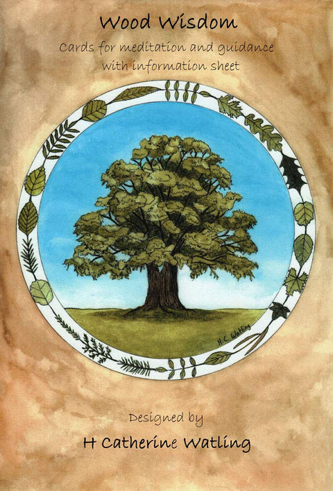 Wood Wisdom - Cards for Meditation and Guidance by H. Catherine Watling