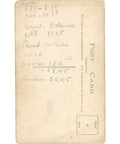 World War I Belgian Soldier Postcard Travel Schedule