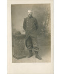 World War I Belgium Soldier Photo Postcard