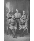 World War I Belgium Soldiers Photo Postcard