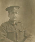 World War I British Army Service Corps Soldier Photo Postcard