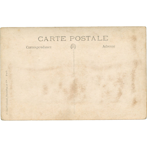 World War I British Soldiers Group Photo Postcard