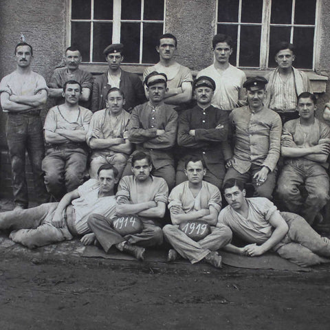 World War I Era German Soldiers Photo Postcard Army WW1 History