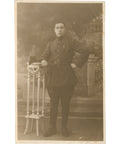 World War I Era Soldier Photo Postcard Bruges Belgium
