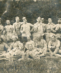 World War I French 32nd Infantry Division Group Photo Postcard