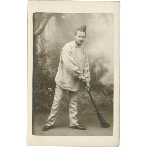 World War I French Army Postcard - Limonadier (Mess Steward)