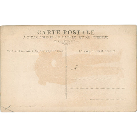 World War I French Army Postcard - Limonadier (Mess Steward)