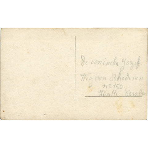 World War I French Soldier Photo Postcard – Adrian Helmet