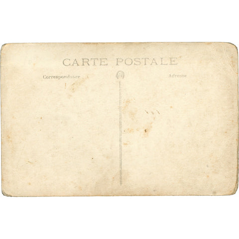 World War I French Soldiers Group Photo Postcard