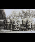 World War I Front Line Germany Soldiers Group Photo Army Guns History WW1 Era