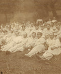 World War I German Military Hospital Group Photo Postcard