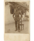 World War I Imperial Germany Soldier Photo Postcard