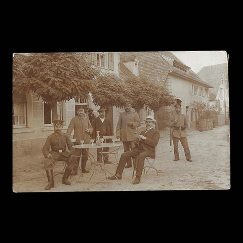 World War I Military Germany Soldiers Photo WW1 Postcard