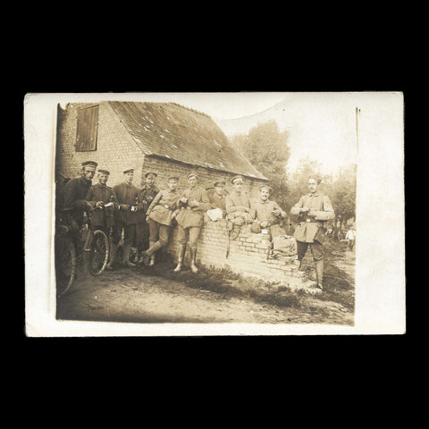 World War I Military Germany Soldiers Photo WW1 Postcard