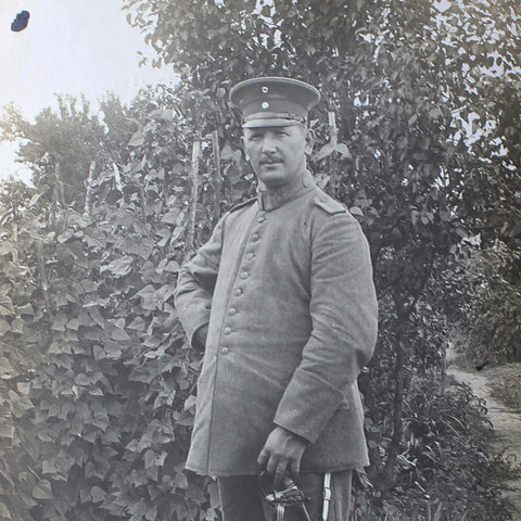 World War I The 1st Company of the Infantry Battalion I, located in Cologne Germany Army Soldier with Sword History Photo WW1 Era
