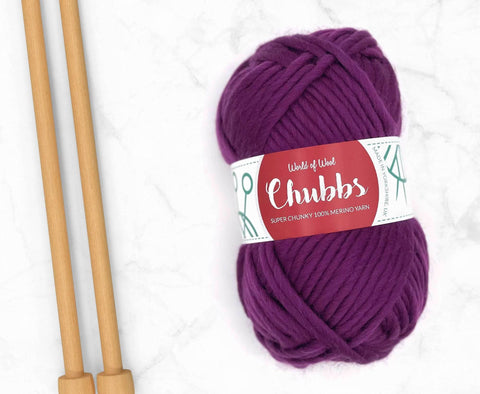Damson Merino Super Chunky Weight