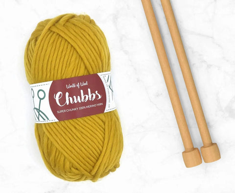 Mustard Merino Super Chunky Weight