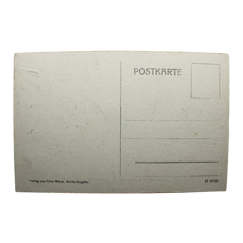 WW1 Era Latvia Riga German Soldiers Postcard Antique