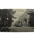 WW1 Era Lithuania Kaunas Hotel Metropolis German Soldiers Postcard Antique