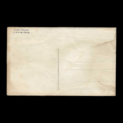 WW1 Postcard of German Soldiers Celebrating with Drinks