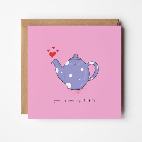 You, Me & Tea | Greeting Card