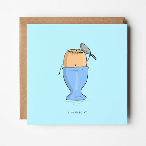 You Smashed It – Funny Congratulations | Greeting Card