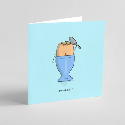 You Smashed It – Funny Congratulations | Greeting Card