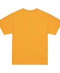 Product view of a Gold One Cat Away youth classic tee, showing the plain back.