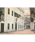 Zanzibar - Main Road and German Consulate Postcard