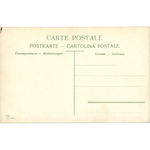 Zurich, Switzerland – Alpenquai and the Lion Monument – Postcard