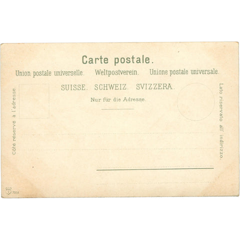 Zürich, Switzerland – Panoramic City View – Postcard Early 20th Century