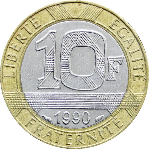 10 Francs 1990 France Coin